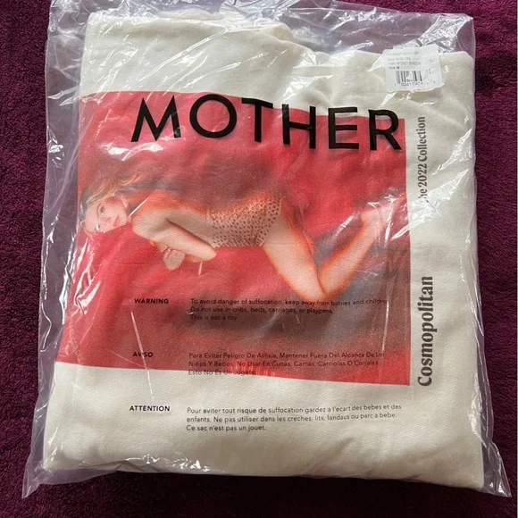 Mother Denim x Cosmopolitan Sydney Sweeney Unisex Sweatshirt Crewneck NWT - Picture 11 of 12